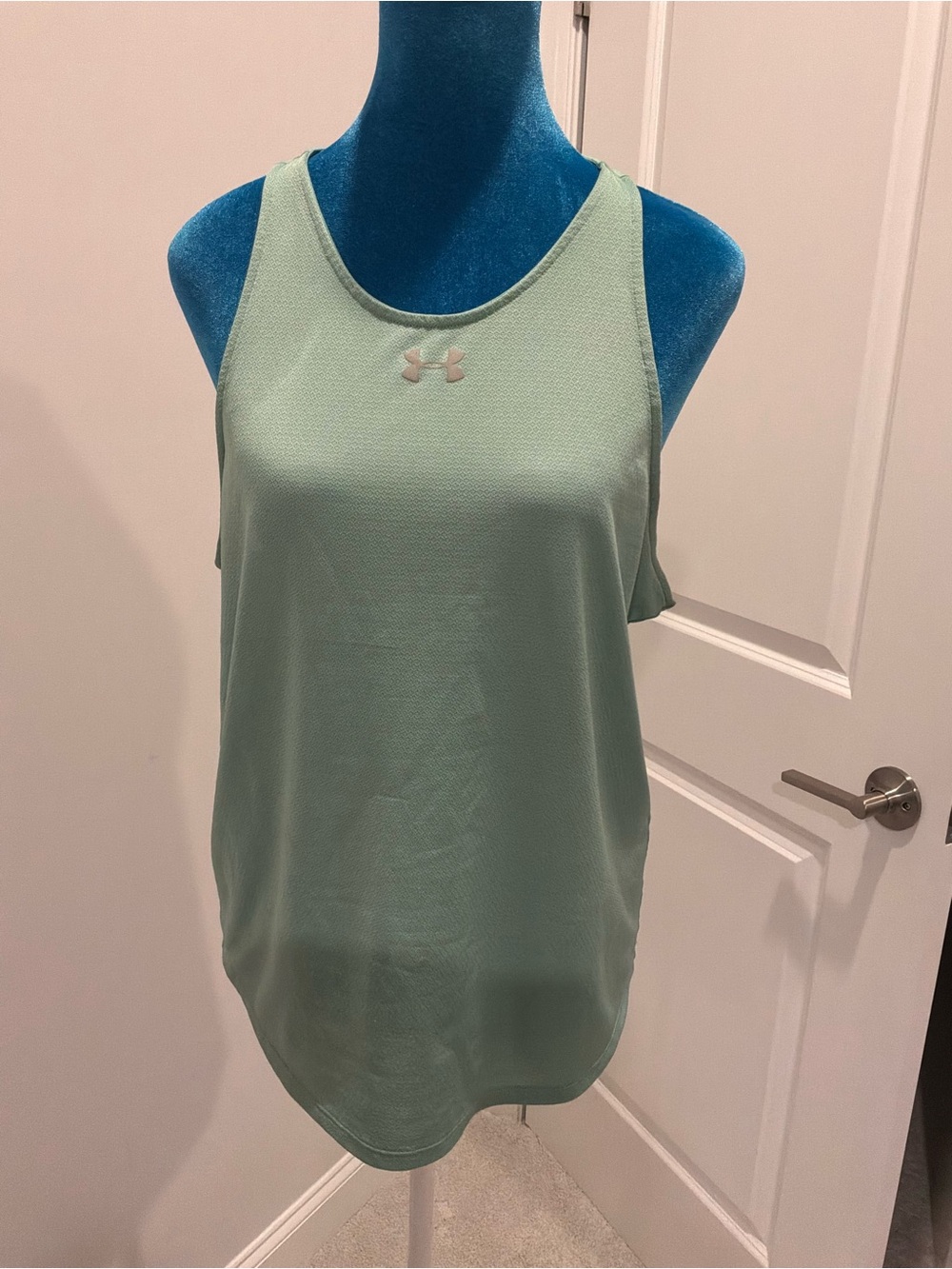 Under Armour Mint Green Racerback Athletic Tank Top